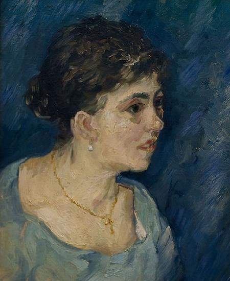 Vincent Van Gogh Kop van een vrouw oil painting image
